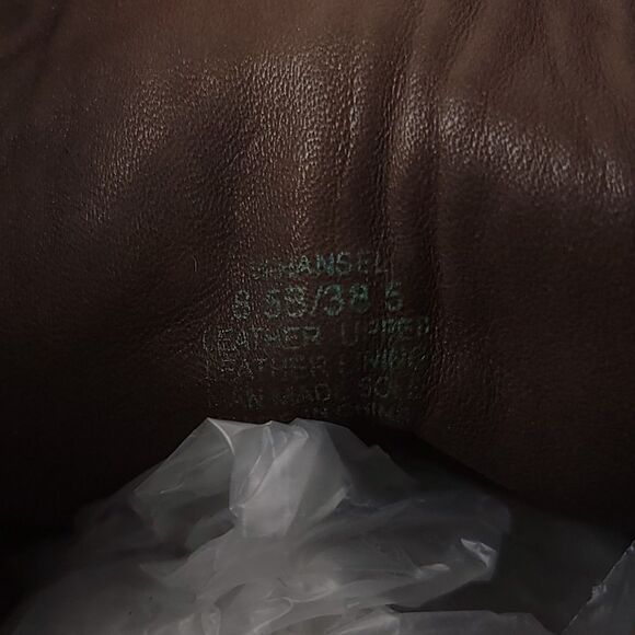 Vince Camuto Signature Hansel Tan Patina Heeled Lace Up Boots Women's 8.5 Brown - Picture 8 of 10